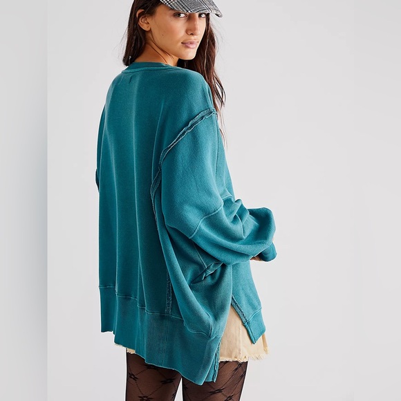 NWT Free People Camden pullover - Picture 4 of 4